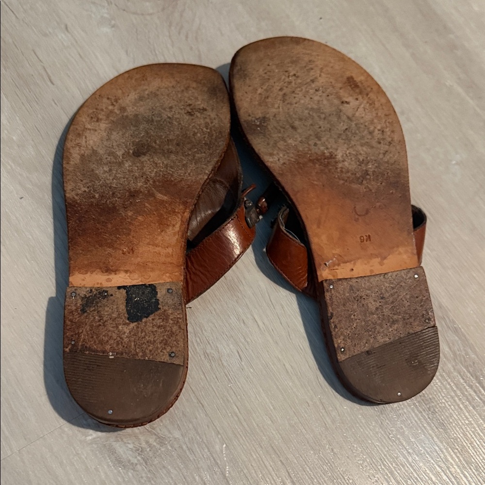Cole Haan Brown Leather Sandals size 9 - Picture 10 of 10